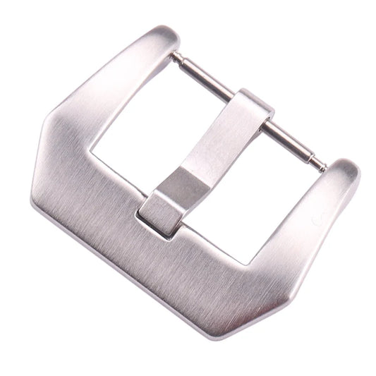Wholesale 19 Styles Stainless Steel Watch Buckles, 12 14 16 18 20 22 23 24 26 28 mm, Silver Metal Watch Strap Clasps, Bracelet Accessories