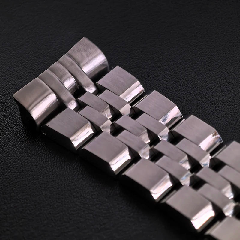 Taucheruhr der Turtle-Serie SRP773/4/6/7/8, Ersatzarmband aus Edelstahl mit fünf Perlen (Beads of Rice)