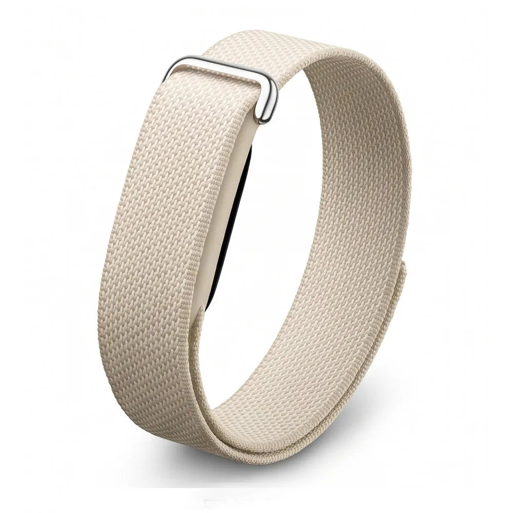 Ribbed Nylon Sport Watch Band for Google Fitbit Air, Breathable Strap for Men and Women, Replacement Accessories.