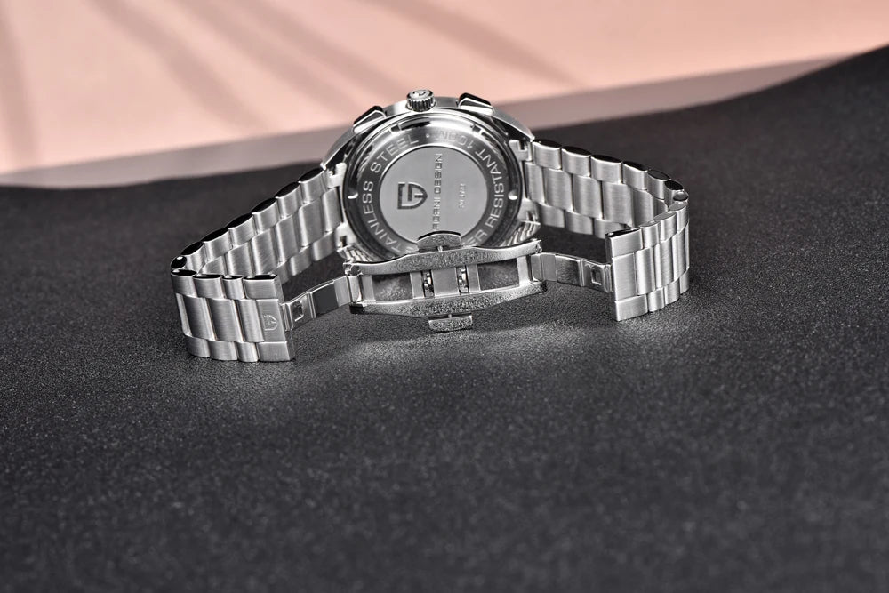 Orologio da uomo 39 mm cronografo al quarzo - PAGANI DS AR Sapphire Retro Sport