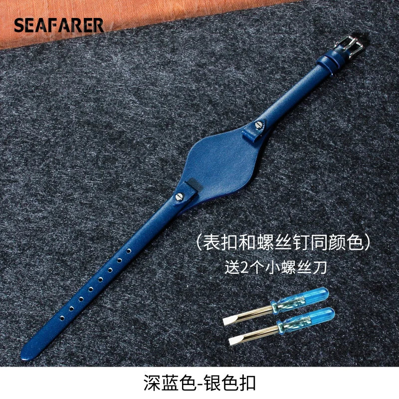 Bracelet de montre en cuir véritable pour femme, petit bracelet, cuir de vachette souple, fossile, ES3060, ES3565, ES2830, 3077, 3262, 3060, 4176, 4119, 8mm