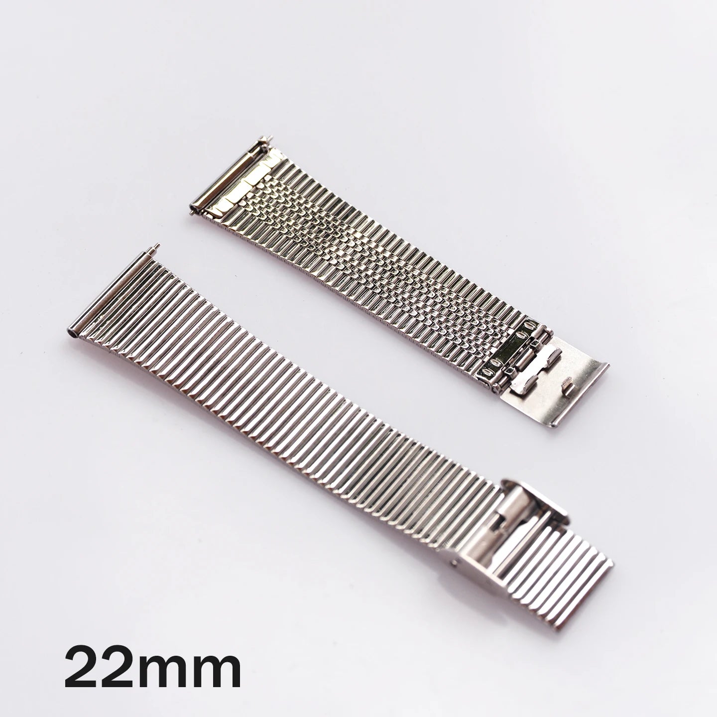 Cinturino per orologio lucidato 18mm 20mm 22mm, bracciale in acciaio inossidabile a sgancio rapido, cinturino di ricambio universale