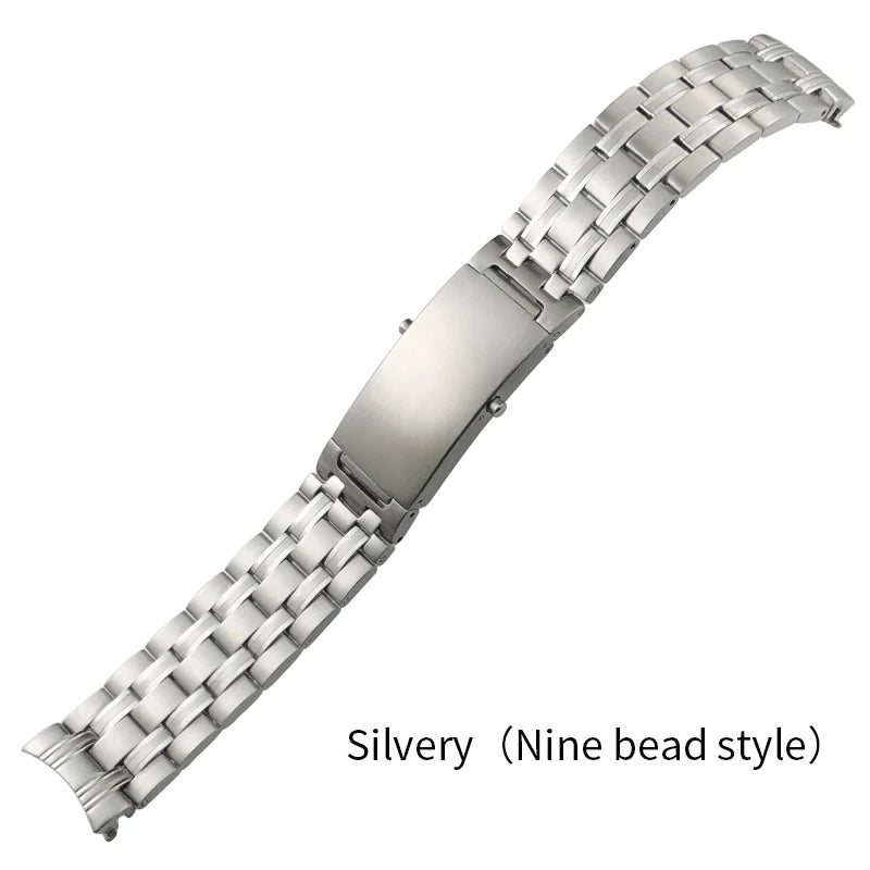 Stainless Steel Watch Bracelet for Omega Seamaster Planet Ocean, Solid Silver Watch Band, Strap Accessories, 20mm, 22mm