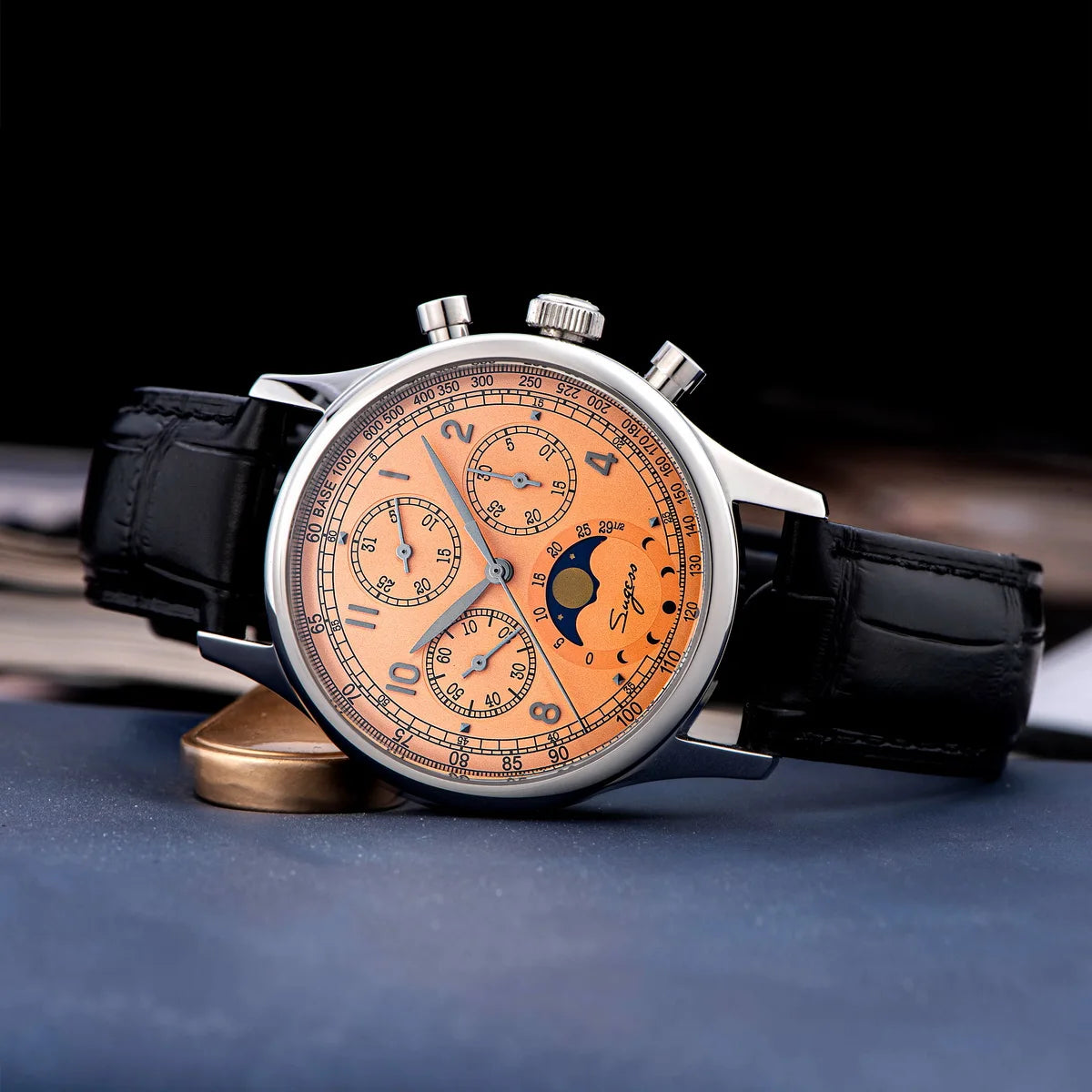 Reloj cronógrafo Swanneck para hombre Sugess ST1908