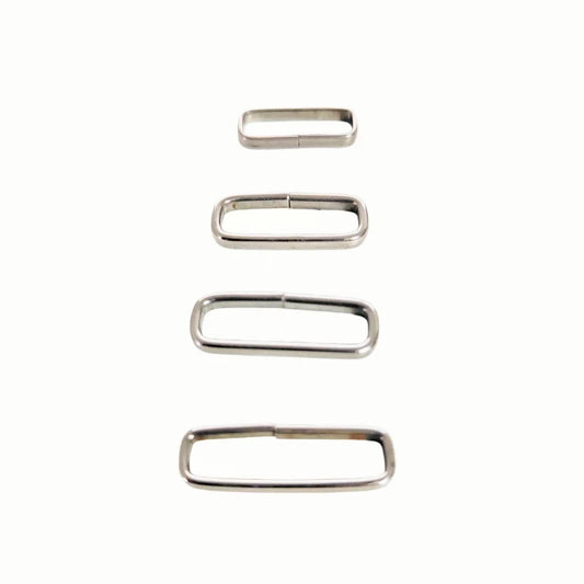 100er-Set Uhrenstege aus poliertem Edelstahl, 16 mm, 18 mm, 20 mm, 22 mm, für Uhrenarmbänder