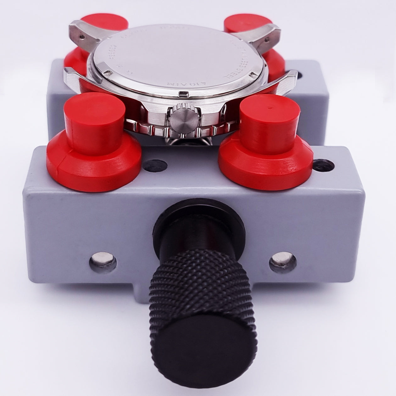 Support montre professionnel – pour ouvre-boîtier jusqu’à Ø 65 mm | Étau Premium