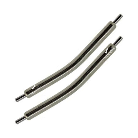 Masar Barrette à ressort goupille Courbé Swiss Ø 1,8mm Bracelet Montre – XSS Inox 316L