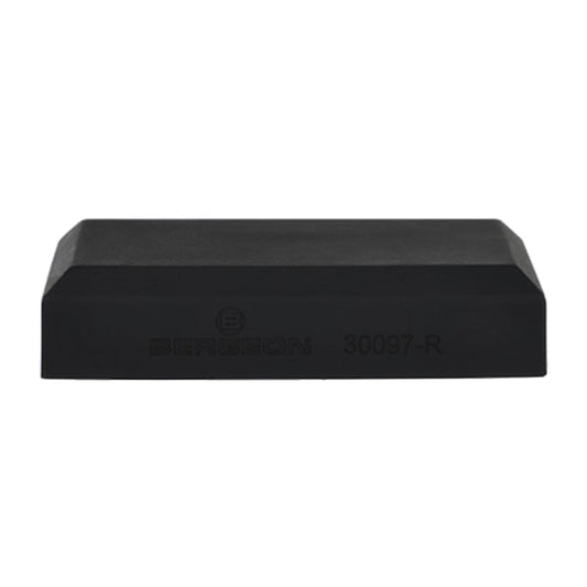BERGEON 30097-R Support Horloger 70x50mm Caoutchouc naturel Anti-rayures Réversible