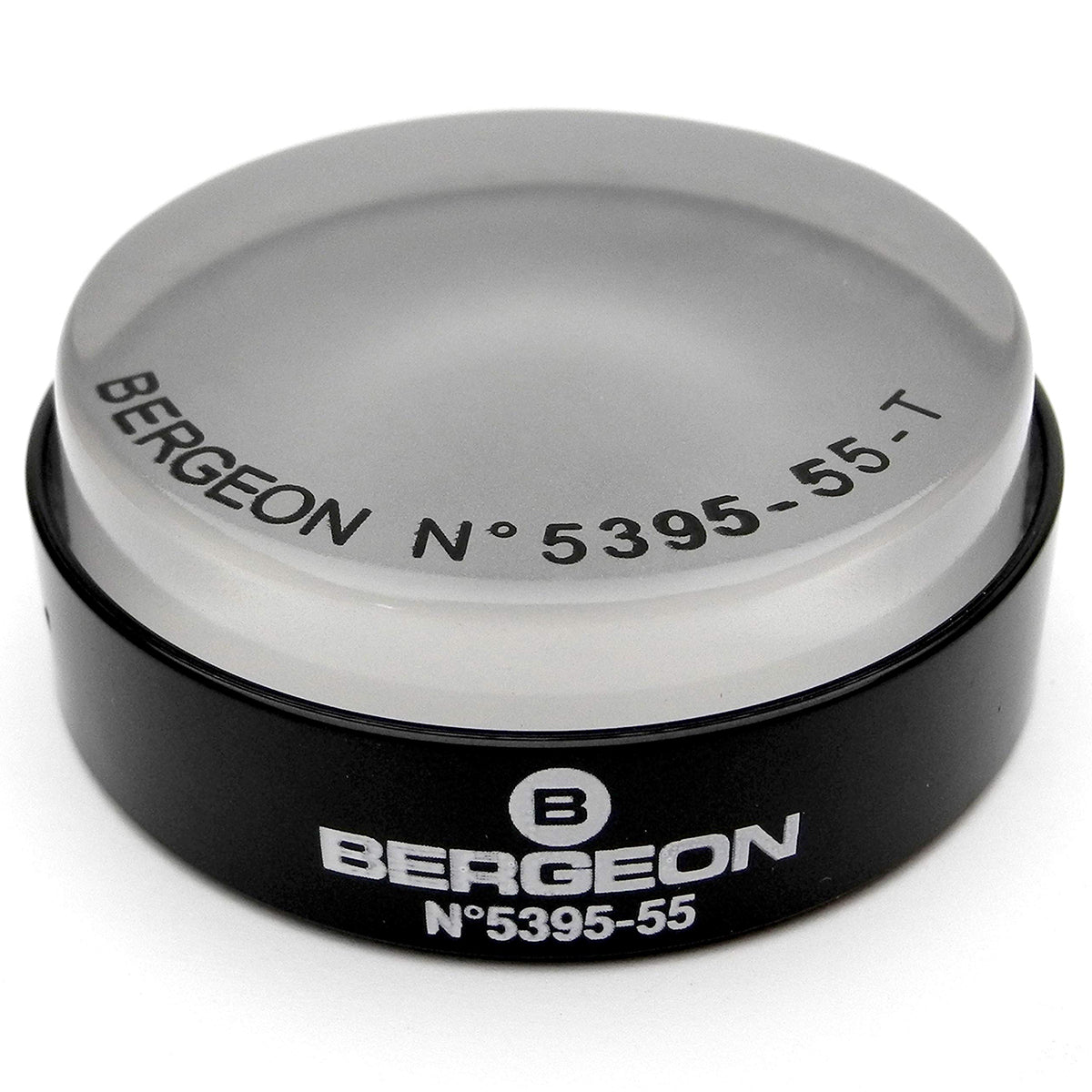 Bergeon 5395-55 – Coussin d'emboîtage horloger en gel Transparent antidérapant Ø?55?mm (Swiss Made)