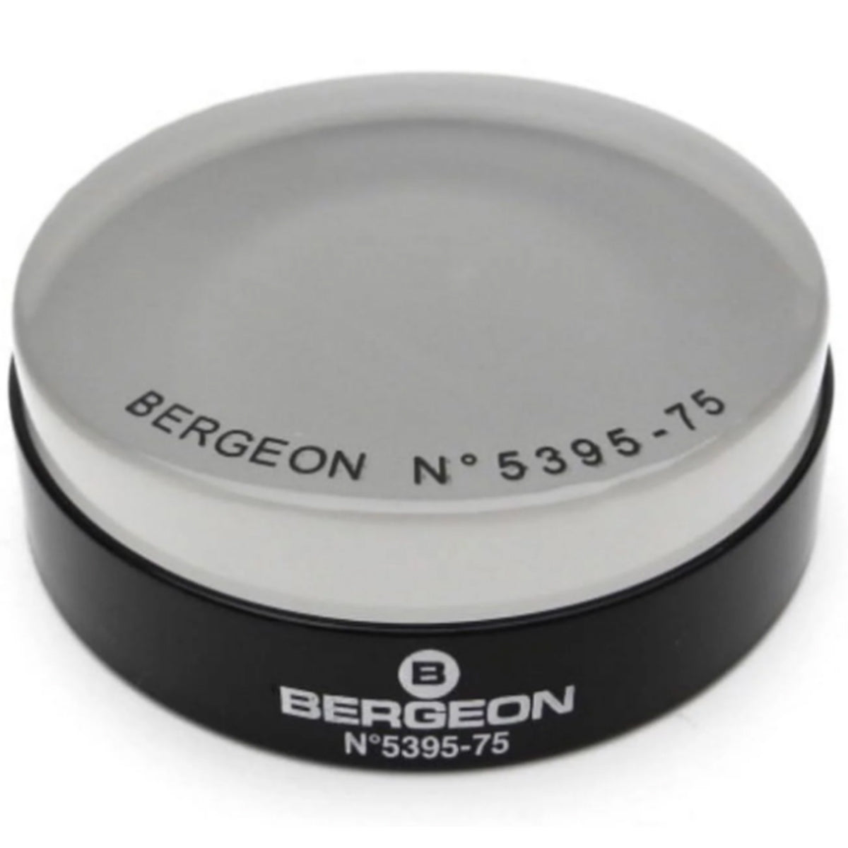 Bergeon 5395-75 – Coussin d'emboîtage horloger en gel Transparent antidérapant Ø 75mm (Swiss Made)
