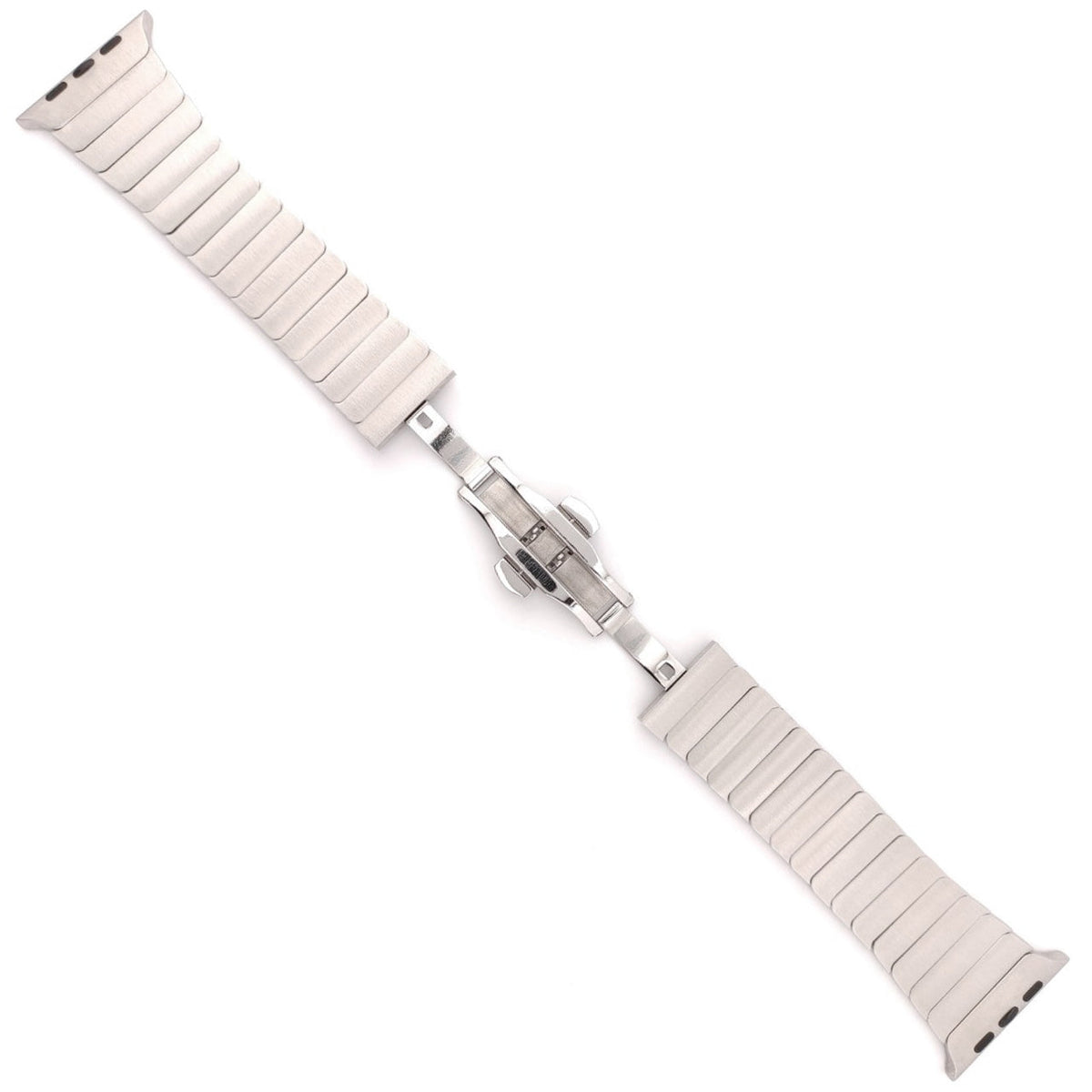 Masar Bracelet Acier Boucle déployante – Compatible avec Apple Watch – Maillons