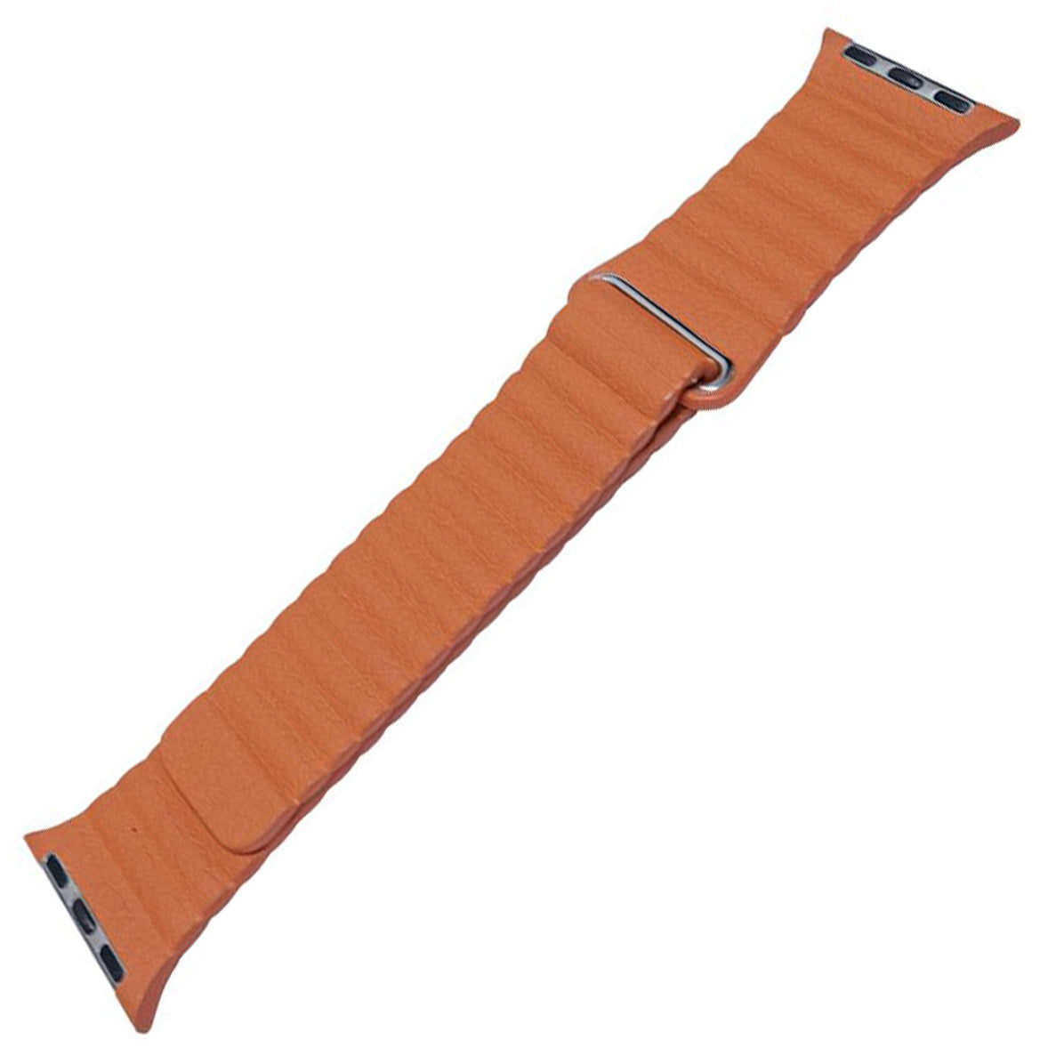 Bracciale in pelle microfibra - Compatibile con Apple Watch - Fibbia magnetica