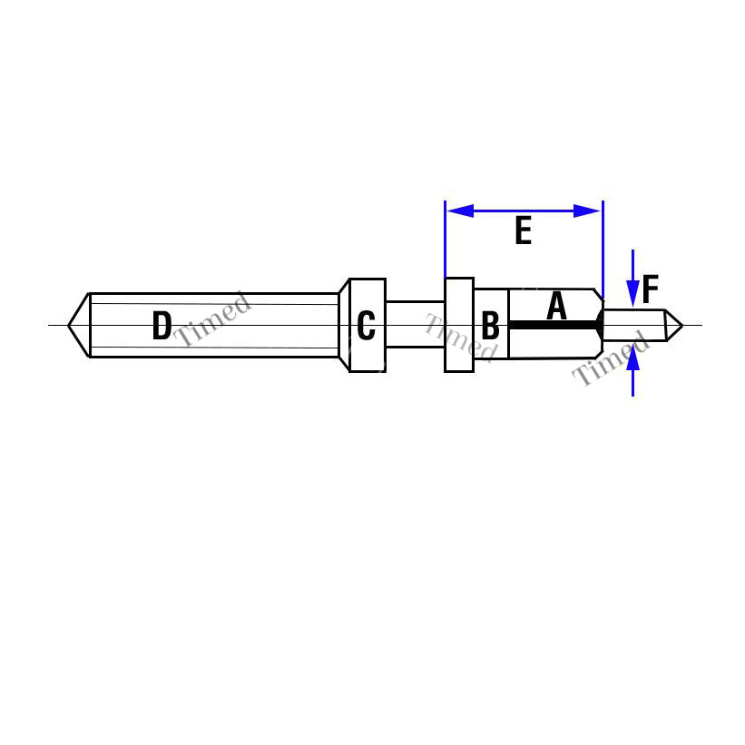No.1 Stem - Winding Stem - 1 Pc DG2803401