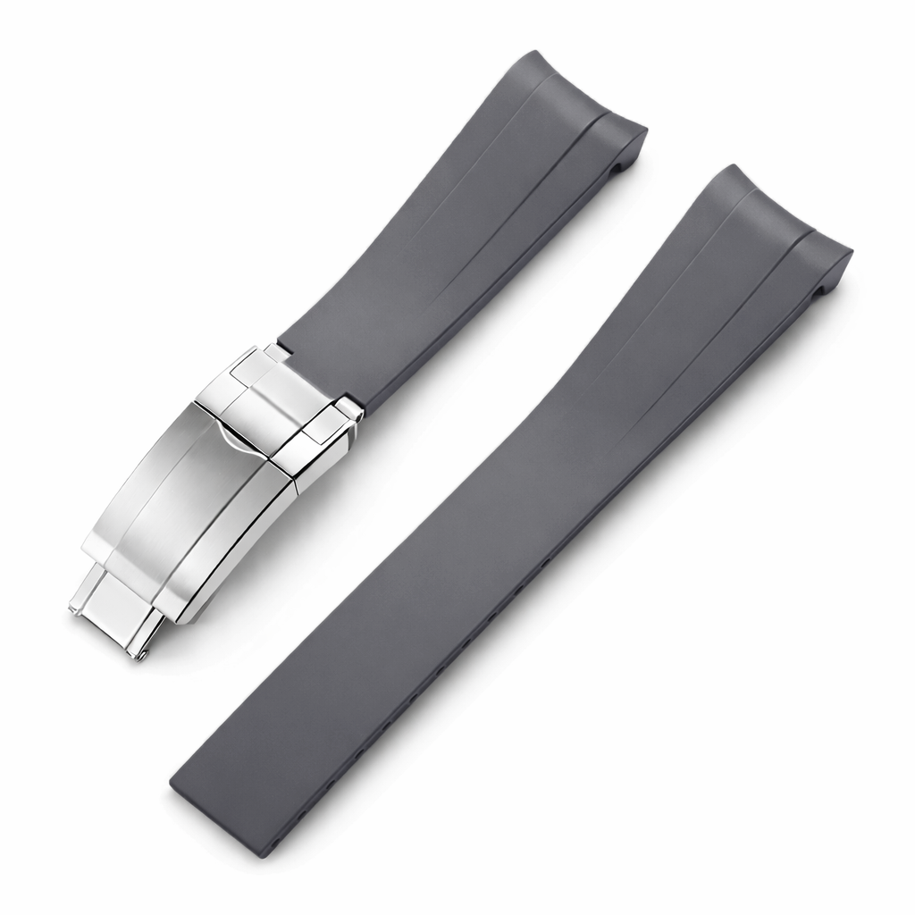 Masar Premium Cinturino FKM in Caucciù per Tudor Black Bay 58 (39mm) - Curvo - BB58 & GMT