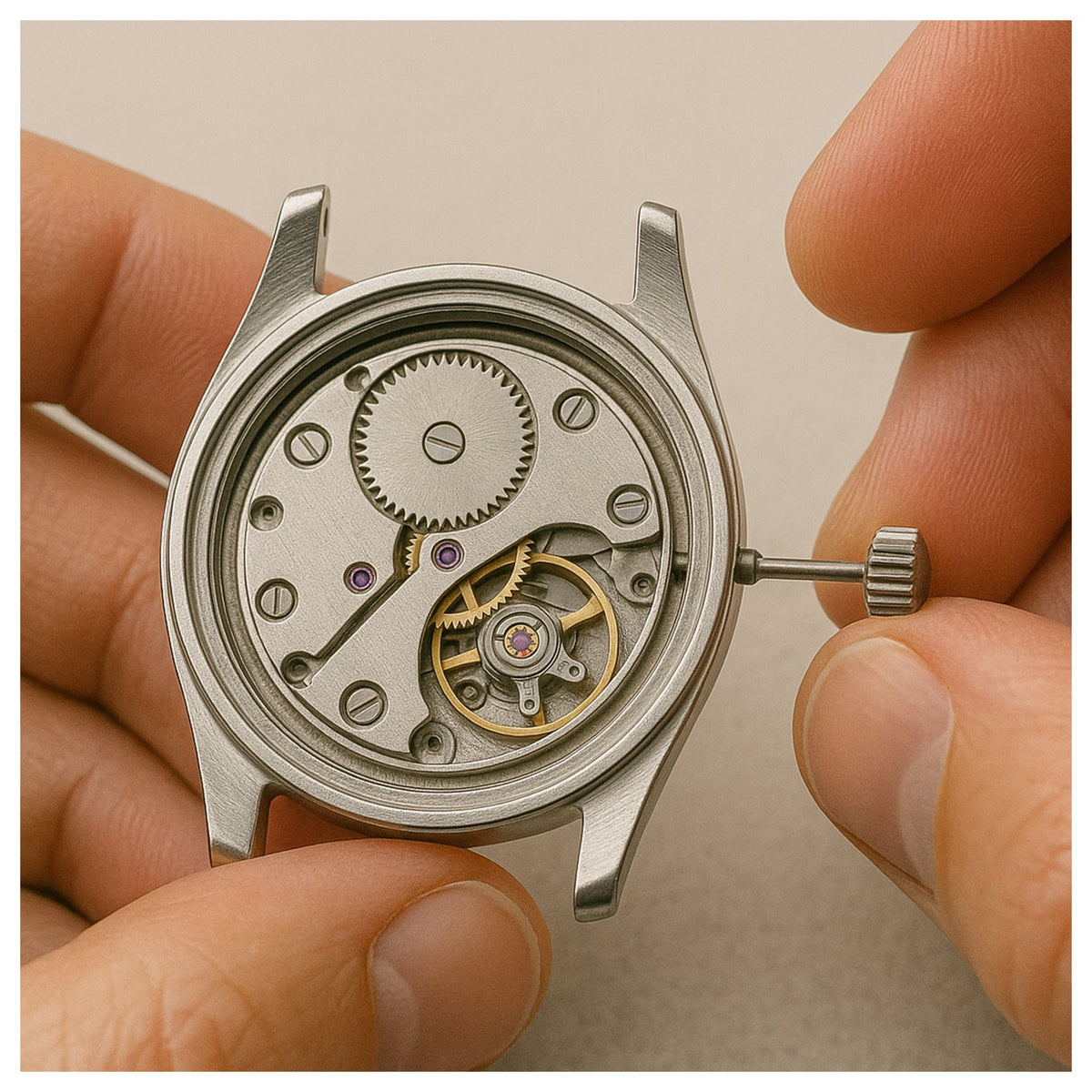 Compatible Rolex - Tige de Remontoir - 1 Pc