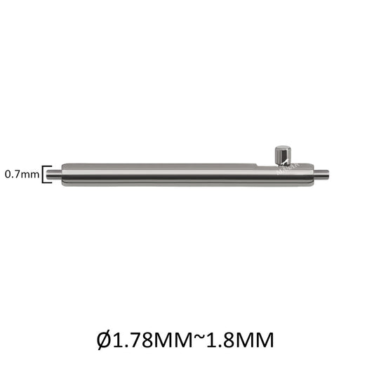 Masar XES - Barrettes à ressort Ø 1,8mm Bracelet de Montre - Libération Rapide à Levier - Inox 316L- 0,7mm - 2 pcs