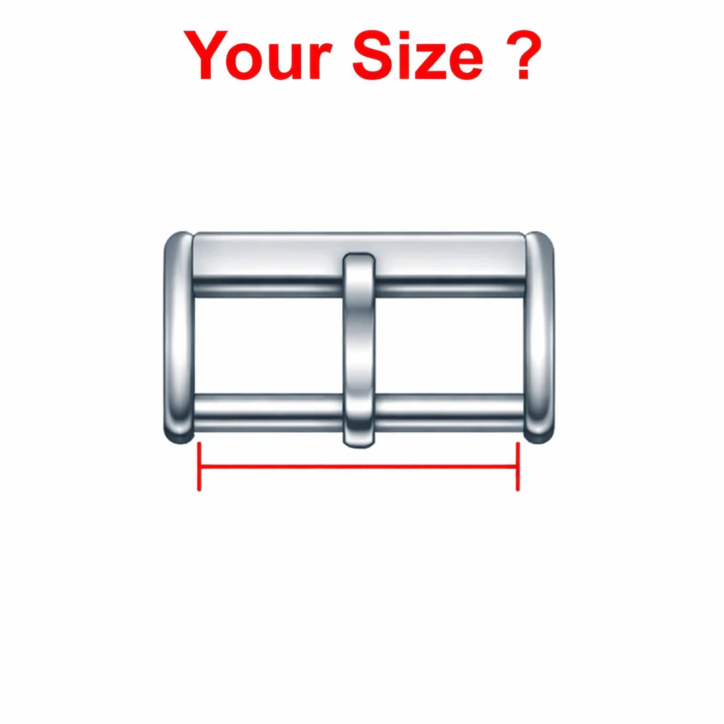 Boucle Montre Acier Brossé pour Bracelet 18mm - Ardillon 3mm