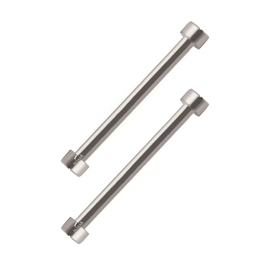 Viti – Elementi di fissaggio – Cinturino per orologio – Diametro 1,8 mm, Testa H Ø 3,0 mm – Argento – 2 pezzi