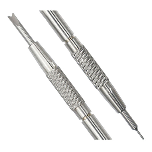 Outil XT Premium L Barrettes à Ressort, Bracelet de Montre - Fourches / Pointes, Larges - Inox 420F