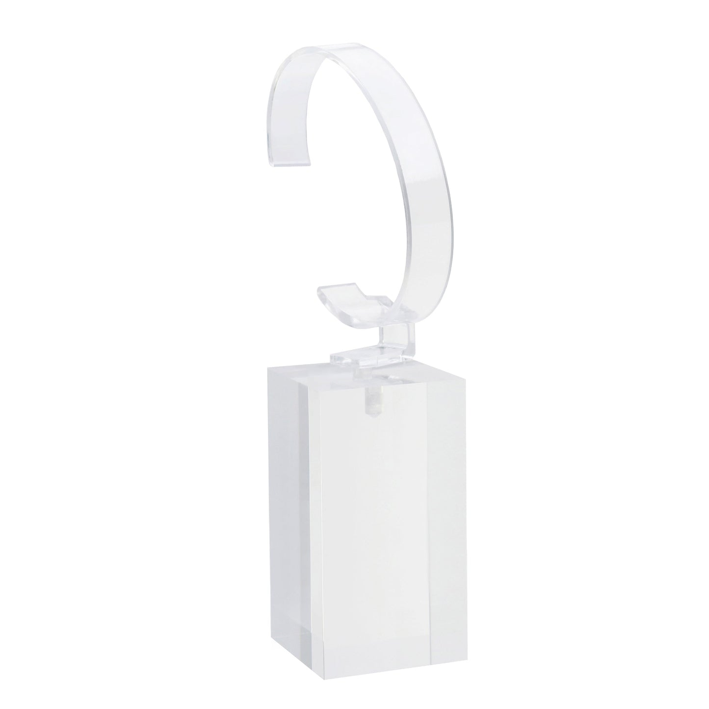 Nero o trasparente - Espositore in acrilico, supporto per orologi, gioielli