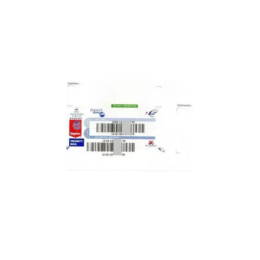 Etichette EXPORT TRACKING Adesivo internazionale LA POSTE World Express Letter - 100 pezzi