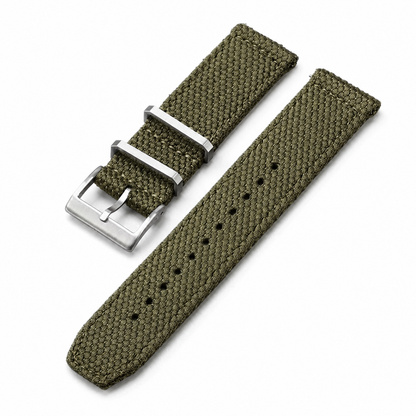 Men's Watch Strap in Linen & Nylon - Quick Release - Universal