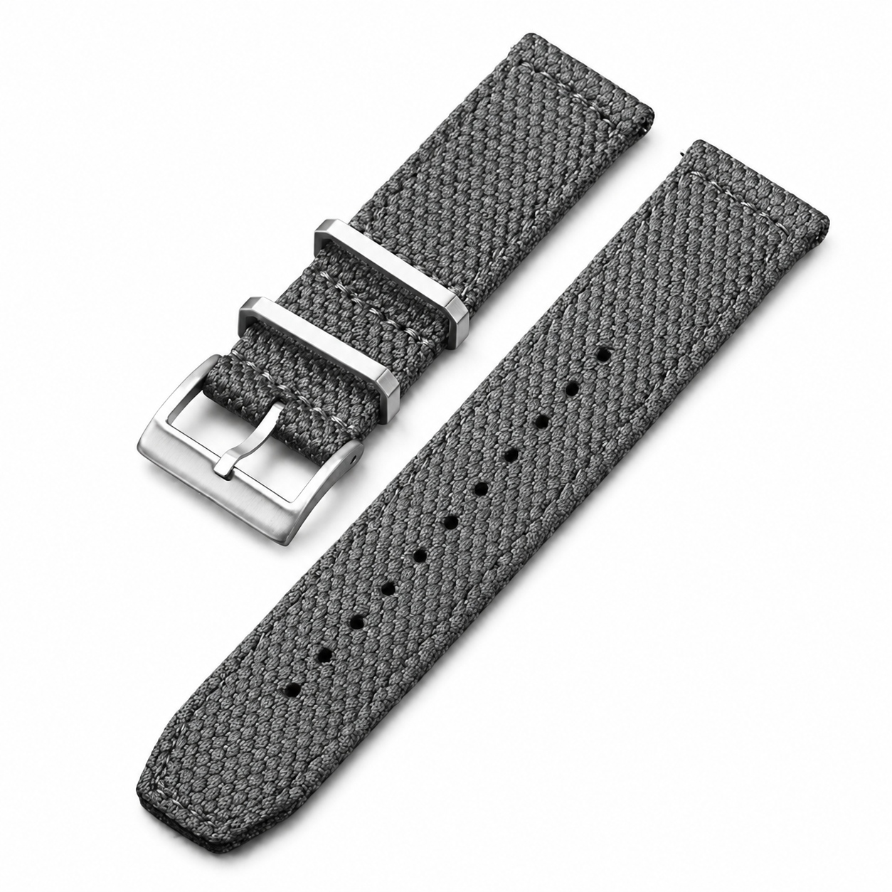 Men's Watch Strap in Linen & Nylon - Quick Release - Universal