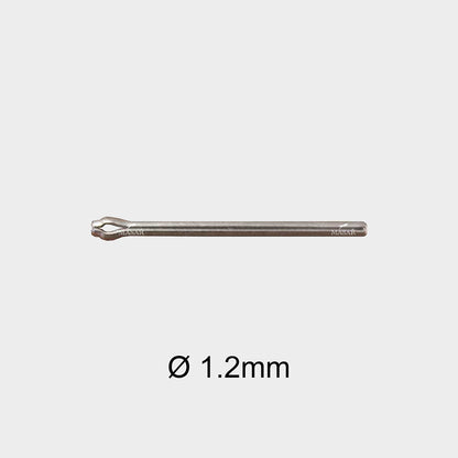 Goupille Fendue Ø 1,2mm pour Bracelet de montre - Premium Inox 316L - 2 Pcs
