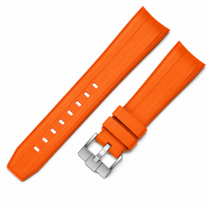21mm FKM Rubber Strap for Rolex Explorer II