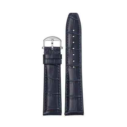 Cinturino in vera pelle per orologio da pilota IWC Portoghese Portofino, cinturino in pelle di vacchetta da 20 mm e 22 mm