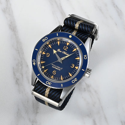 San Martin-Bracelet de montre pilote en nylon, 20mm, universel, sport, parachutiste, haute qualité