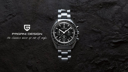 Orologio da uomo 40 mm Cronografo al quarzo - PAGANI DS AK Project AR Sapphire Date Sport