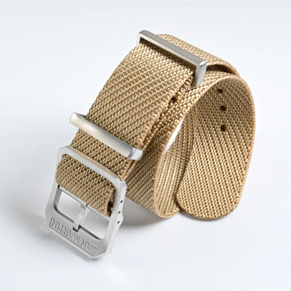 San Martin-Bracelet de montre pilote en nylon, 20mm, universel, sport, parachutiste, haute qualité