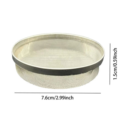 Paniers de nettoyage de montres empilables, plateau de rangement de lavage Portable avec couvercle en maille pour vis d'entretien de mouvement de petites pierres 4 pièces