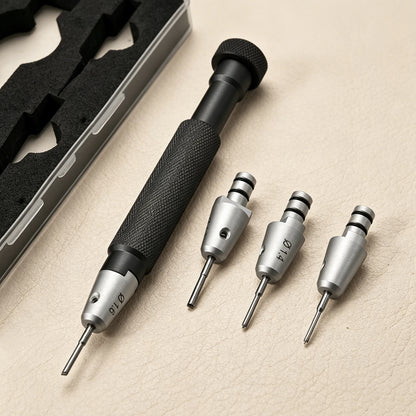 Strumento di riparazione orologi BUSLUO, set di cacciaviti a T, testa di taglio a T da 1,2-1,8 mm per la rimozione del bracciale dell'orologio Rolex, speciale per orologiai