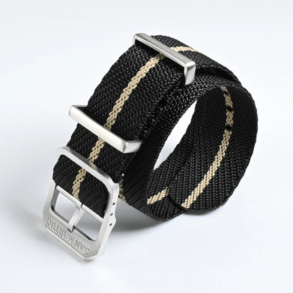 San Martin-Bracelet de montre pilote en nylon, 20mm, universel, sport, parachutiste, haute qualité