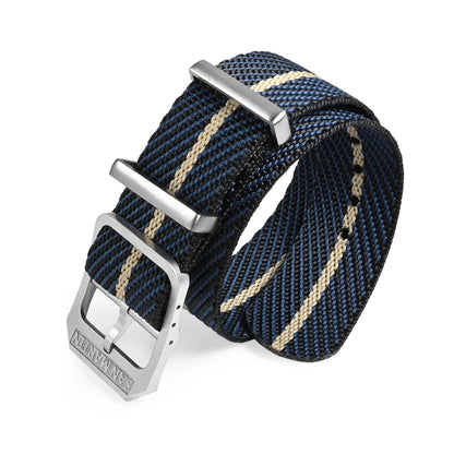 San Martin-Bracelet de montre pilote en nylon, 20mm, universel, sport, parachutiste, haute qualité