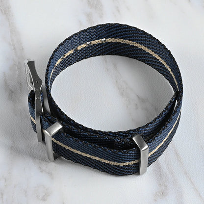 San Martin-Bracelet de montre pilote en nylon, 20mm, universel, sport, parachutiste, haute qualité
