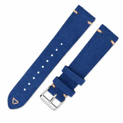 Cinturino per orologio in pelle scamosciata (Daino) - Fibbia ad ardiglione - Universale