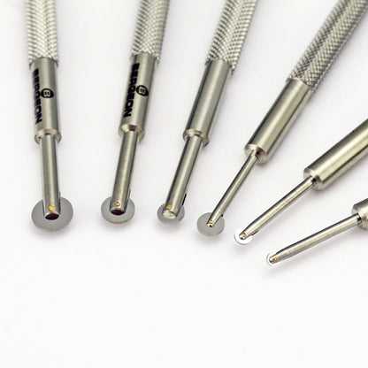 Bergeon 1895-AC6 – Set of 6 double roller milling cutters in hardened steel – Swiss Made