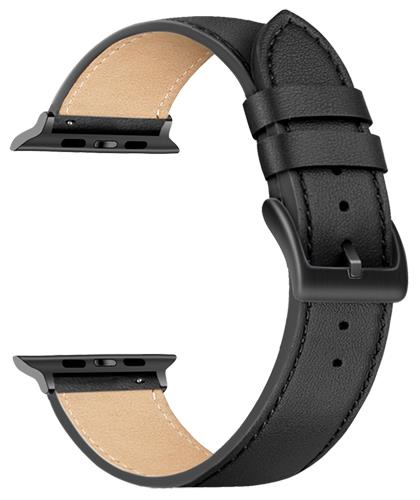 Bracciale Masar in pelle - Sgancio rapido - Compatibile con Apple Watch