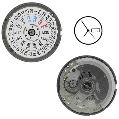 Mouvement d’origine Seiko (Epson) – Calibre Kinetic, Automatique & Mécanique