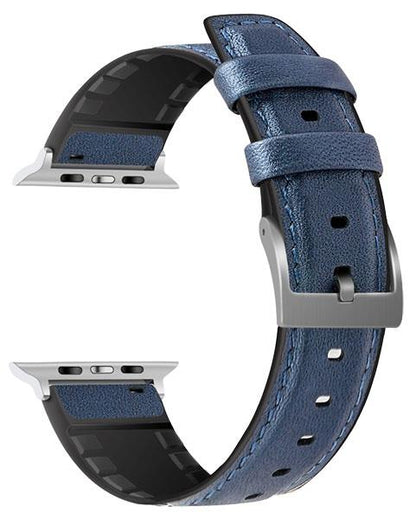 Cinturino Ibrido Pelle TPU - Compatibile con Apple Watch