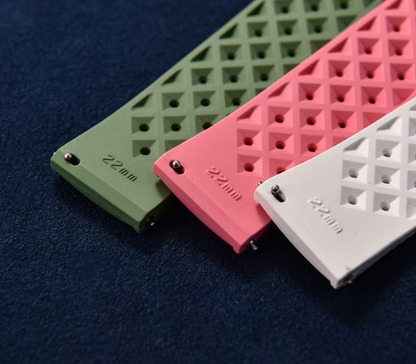 Bracelet de montre Tropic en caoutchouc Premium - Dégagement rapide - 1 Pc