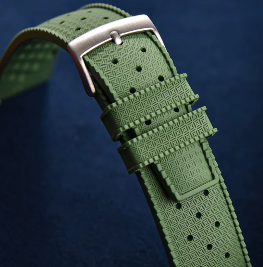 Bracelet de montre Tropic en caoutchouc Premium - Dégagement rapide - 1 Pc