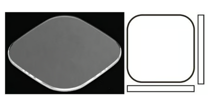 Liste - Verre de montre pour Longines / Saphir ou Minéral / Bombé ou Plat - 1 pièce