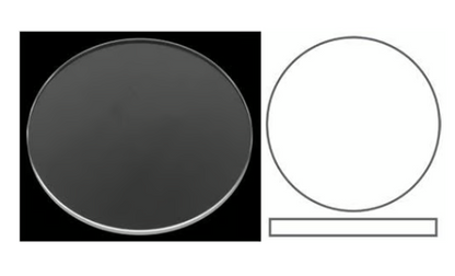 Liste - Verre de montre pour Longines / Saphir ou Minéral / Bombé ou Plat - 1 pièce