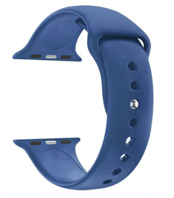 Cinturino in silicone compatibile con Apple Watch - Serie 1 a 11 / SE