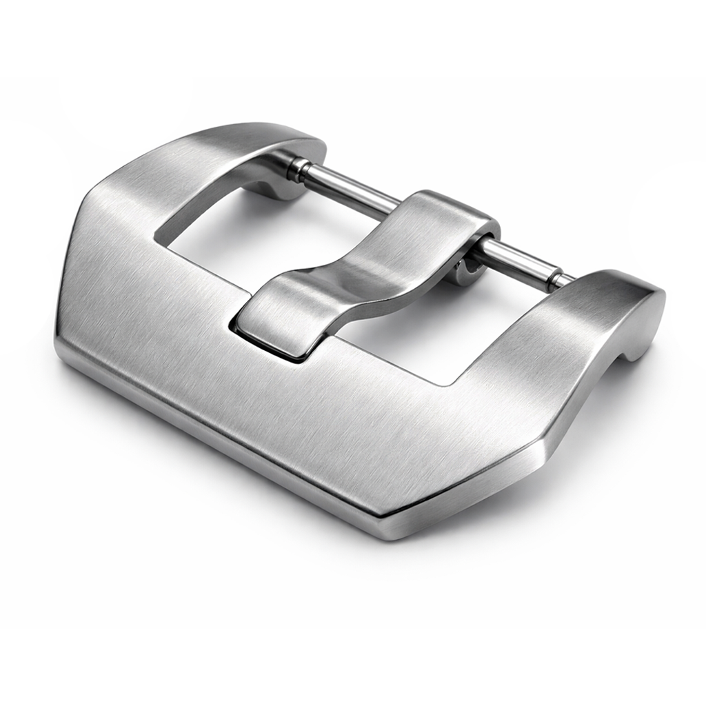 Masar Boucle, Fermoir Bracelet Montre - Satiné Argent | Ardillon 4mm - 1 Pc