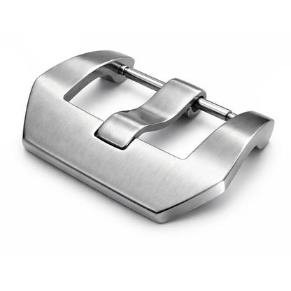 Masar Boucle, Fermoir Bracelet Montre - Satiné Argent | Ardillon 4mm - 1 Pc